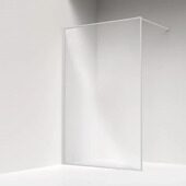 Душевые ограждения IDDIS Slide Walk-In 100 х 195 см., прозрачное стекло Easy Clean, белый профиль  SLI8WS0i23