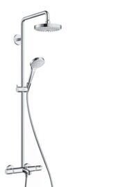 Душевая система Hansgrohe Croma Select S 180 2jet Showerpipe для ванной, хром 27351400